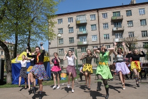 9 мая. Выступление школы "Краса. Смоленск"