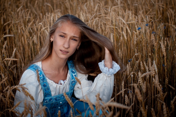 София 12 лет в проекте "Русское поле"