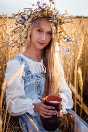 София 12 лет в проекте "Русское поле"